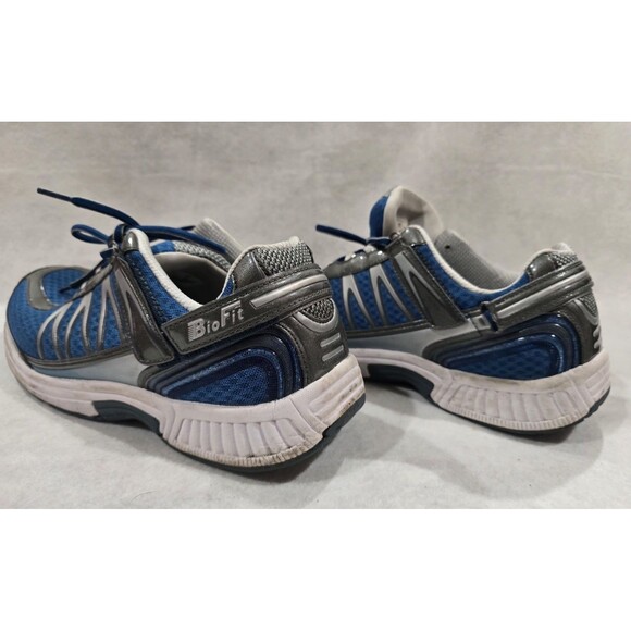 Orthofeet Sprint 674 Men\'s  Size 11 Wide 2E Blue Tie-Less Orthopedic Sneaker main image 10